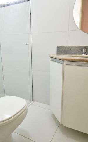 Apartamento à venda com 81m², 2 quartos e 1 vagaBanheiro Social