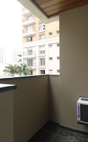 Apartamento para alugar com 31m², 1 quarto e 1 vagaVaranda