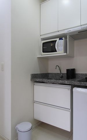 Apartamento para alugar com 31m², 1 quarto e 1 vagaSala/Cozinha