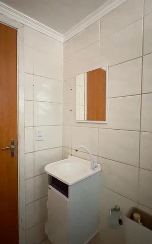 Apartamento para alugar com 48m², 2 quartos e 1 vaga Apartamento para alugar com 48m², 2 quartos e 1 vagaBanheiro
