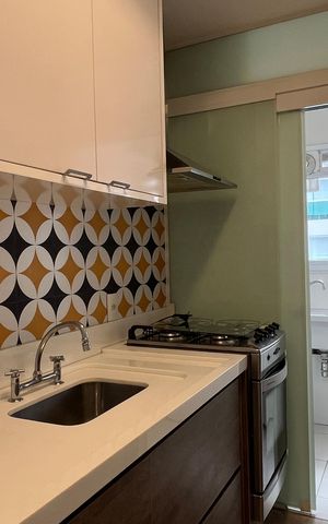 Apartamento para alugar com 64m², 2 quartos e 1 vagaCozinha e Área de Serviço