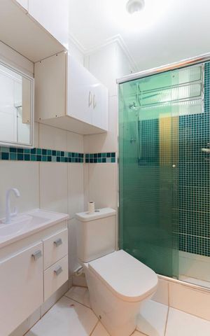 Apartamento para alugar com 66m², 2 quartos e 1 vaga Apartamento para alugar com 66m², 2 quartos e 1 vagaBanheiro