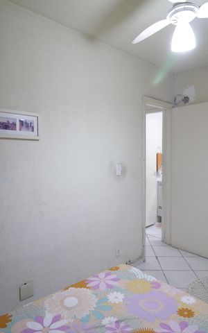 Apartamento à venda com 54m², 2 quartos e 1 vagaQuarto 2