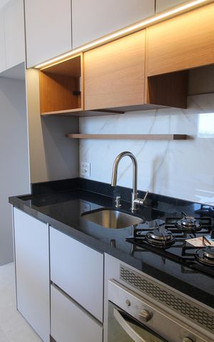 Apartamento para alugar com 34m², 2 quartos e sem vaga Apartamento para alugar com 34m², 2 quartos e sem vagaCozinha