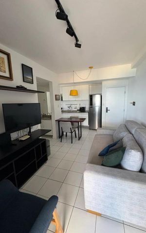 Apartamento para alugar com 48m², 1 quarto e 1 vaga Apartamento para alugar com 48m², 1 quarto e 1 vagaSala