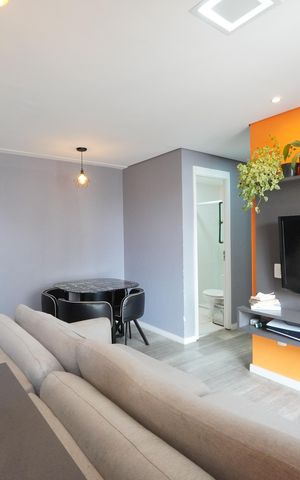 Apartamento para alugar com 52m², 2 quartos e sem vagaSala