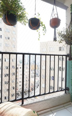 Apartamento para alugar com 52m², 2 quartos e sem vagaVaranda