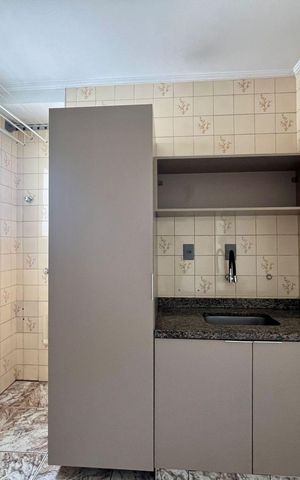 Apartamento à venda com 45m², 1 quarto e 1 vagaCozinha e Área de Serviço
