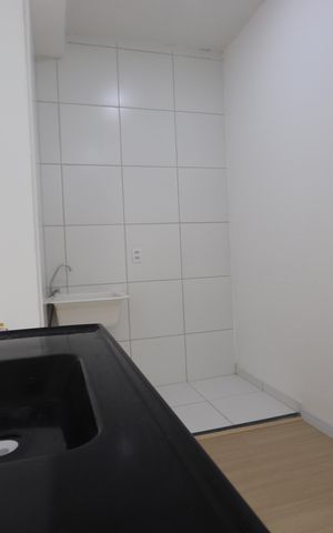 Apartamento para alugar com 38m², 2 quartos e sem vagaCozinha e Área de Serviço