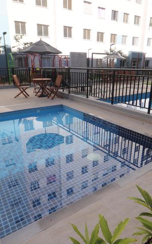 Apartamento para alugar com 38m², 2 quartos e sem vagaÁrea comum - Piscina