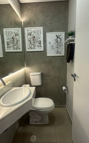 Casa de condomínio para alugar com 330m², 4 quartos e 5 vagas Casa de condomínio para alugar com 330m², 4 quartos e 5 vagasLavabo
