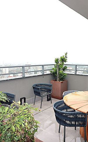 Studio para alugar com 26m², 1 quarto e sem vagaRooftop