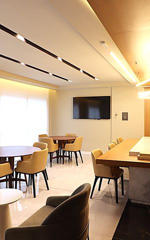 Studio para alugar com 26m², 1 quarto e sem vagaÁrea comum - Salão de festas