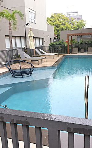 Studio para alugar com 26m², 1 quarto e sem vagaÁrea comum - Piscina