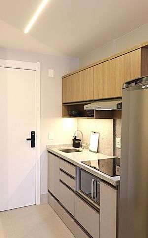 Studio para alugar com 26m², 1 quarto e sem vagaEspaço conjugado