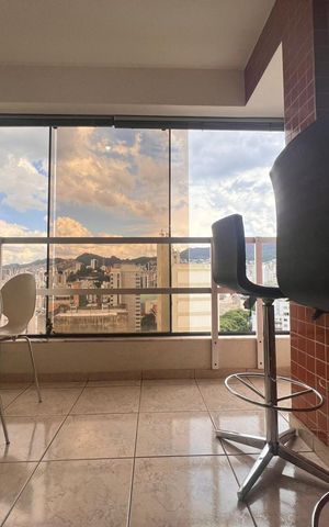 Apartamento para alugar com 89m², 1 quarto e 1 vaga