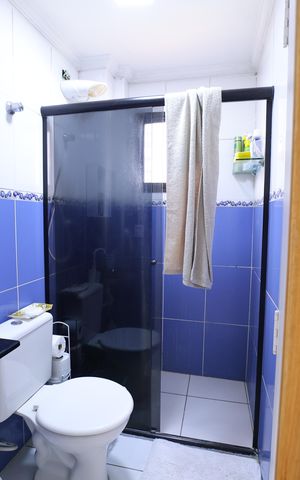 Apartamento à venda com 48m², 2 quartos e 1 vagaBanheiro
