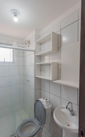 Apartamento à venda com 45m², 2 quartos e 1 vaga Apartamento à venda com 45m², 2 quartos e 1 vagaBanheiro
