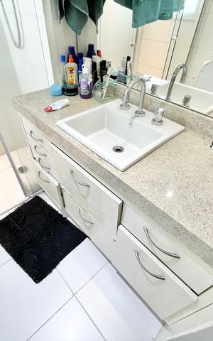 Apartamento à venda com 118m², 3 quartos e 3 vagas Apartamento à venda com 118m², 3 quartos e 3 vagasBanheiro da Suíte 3