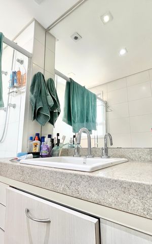 Apartamento à venda com 118m², 3 quartos e 3 vagas Apartamento à venda com 118m², 3 quartos e 3 vagasBanheiro da Suíte 3