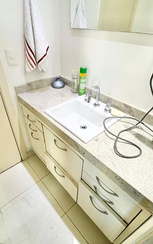 Apartamento à venda com 118m², 3 quartos e 3 vagas Apartamento à venda com 118m², 3 quartos e 3 vagasBanheiro da Suíte America