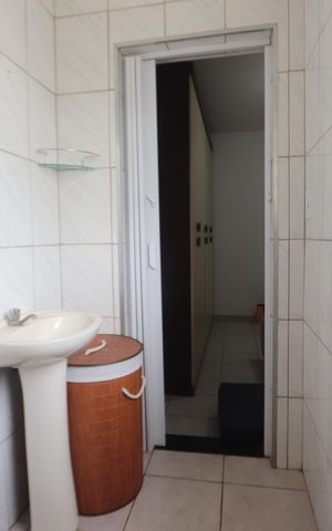 Casa para alugar com 135m², 2 quartos e 1 vagaBanheiro da Suíte