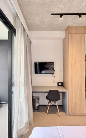 Apartamento à venda com 25m², 1 quarto e sem vaga Apartamento à venda com 25m², 1 quarto e sem vagaQuarto