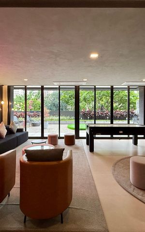 Apartamento à venda com 25m², 1 quarto e sem vaga Apartamento à venda com 25m², 1 quarto e sem vagaSalão de Jogos