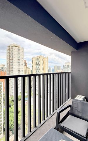 Apartamento à venda com 25m², 1 quarto e sem vaga Apartamento à venda com 25m², 1 quarto e sem vagaSacada