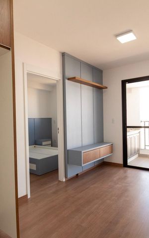 Apartamento para alugar com 49m², 1 quarto e 1 vaga