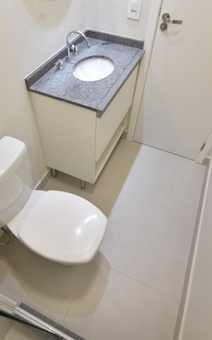Apartamento para alugar com 28m², 1 quarto e sem vagaBanheiro 