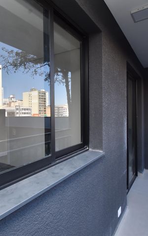 Apartamento para alugar com 28m², 1 quarto e sem vagaVaranda
