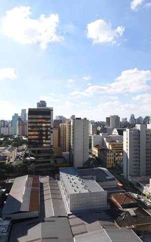 Apartamento para alugar com 28m², 1 quarto e sem vagaVista da Área comum 