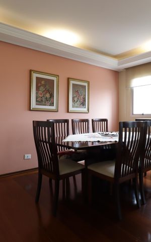 Casa de condomínio à venda com 156m², 4 quartos e 3 vagasSala de Jantar