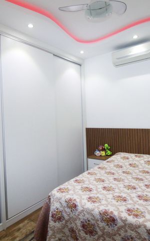 Apartamento à venda com 60m², 1 quarto e sem vagaQuarto