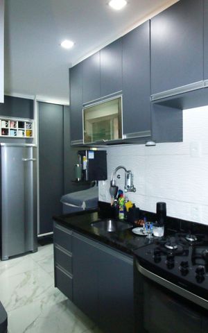 Apartamento à venda com 60m², 1 quarto e sem vagaCozinha