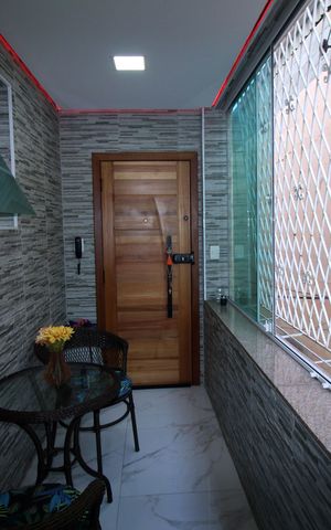 Apartamento à venda com 60m², 1 quarto e sem vagaVaranda
