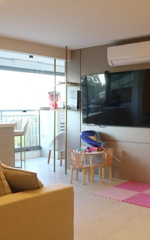 Apartamento à venda com 90m², 3 quartos e 2 vagasSala