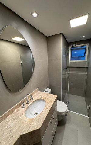 Apartamento à venda com 55m², 2 quartos e 1 vaga Apartamento à venda com 55m², 2 quartos e 1 vagaBanheiro