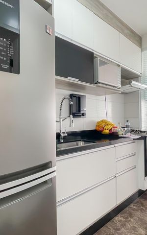 Apartamento à venda com 83m², 3 quartos e 2 vagasCozinha e Área de Serviço