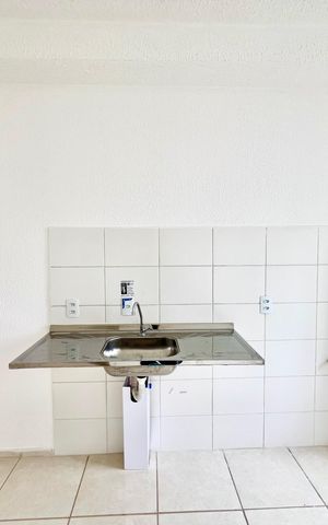 Apartamento para alugar com 55m², 2 quartos e 1 vaga Apartamento para alugar com 55m², 2 quartos e 1 vagaCozinha e Área de Serviço
