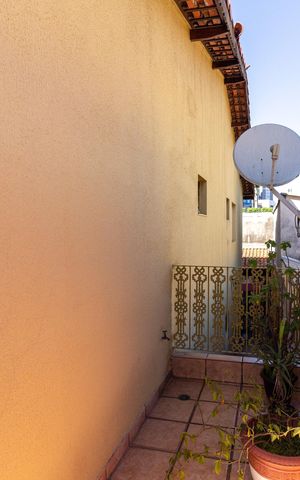 Casa à venda com 147m², 3 quartos e 2 vagasQuarto 1 suíte - varanda