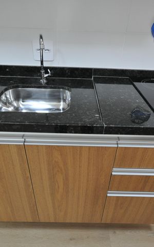 Studio para alugar com 28m², 1 quarto e sem vagaCozinha
