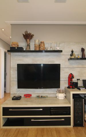 Casa à venda com 78m², 3 quartos e 2 vagasSala