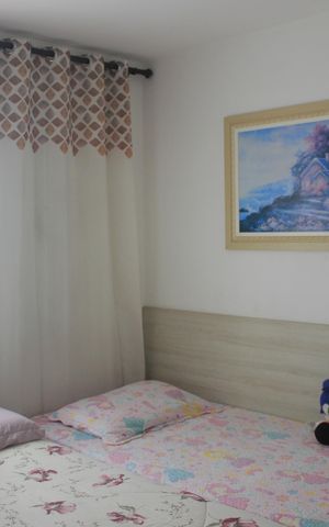 Apartamento à venda com 44m², 2 quartos e 1 vagaQuarto 2