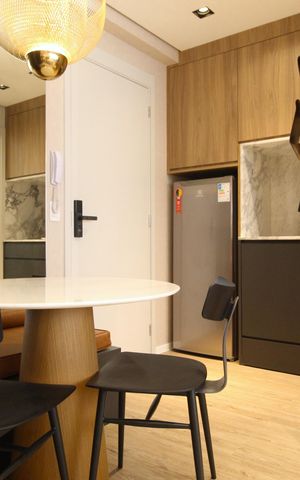 Studio para alugar com 29m², 1 quarto e sem vagaCozinha