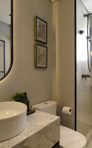 Studio para alugar com 29m², 1 quarto e sem vagaBanheiro