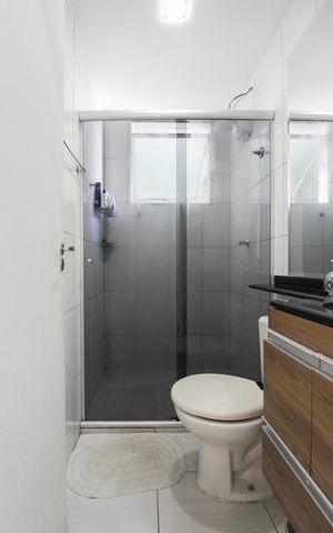Apartamento à venda com 68m², 3 quartos e 1 vaga Apartamento à venda com 68m², 3 quartos e 1 vagaBanheiro Social