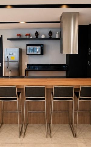 Studio à venda com 41m², 1 quarto e 1 vaga Studio à venda com 41m², 1 quarto e 1 vagaSalão de Festas