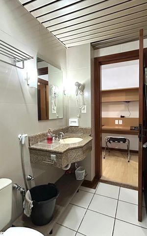 Apartamento para alugar com 59m², 1 quarto e 1 vaga Apartamento para alugar com 59m², 1 quarto e 1 vagaBanheiro